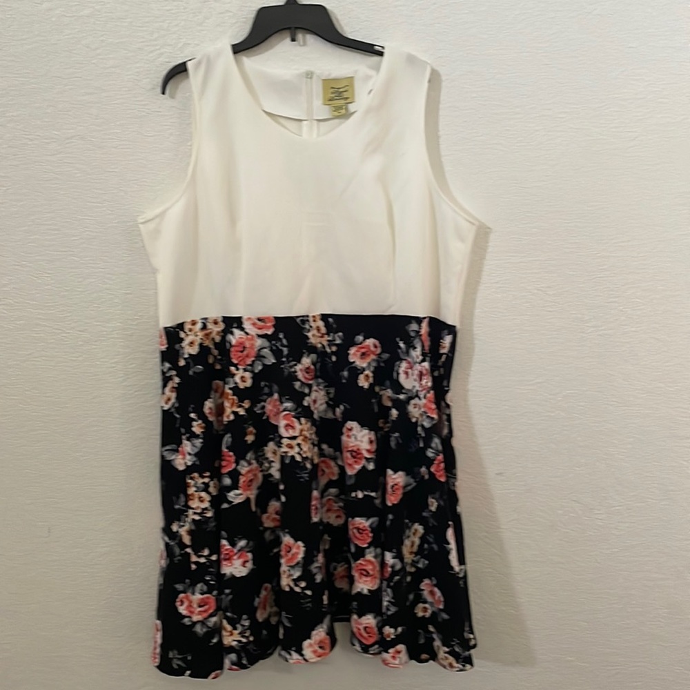 Stevie & Lindsay Plus Size Floral Dress